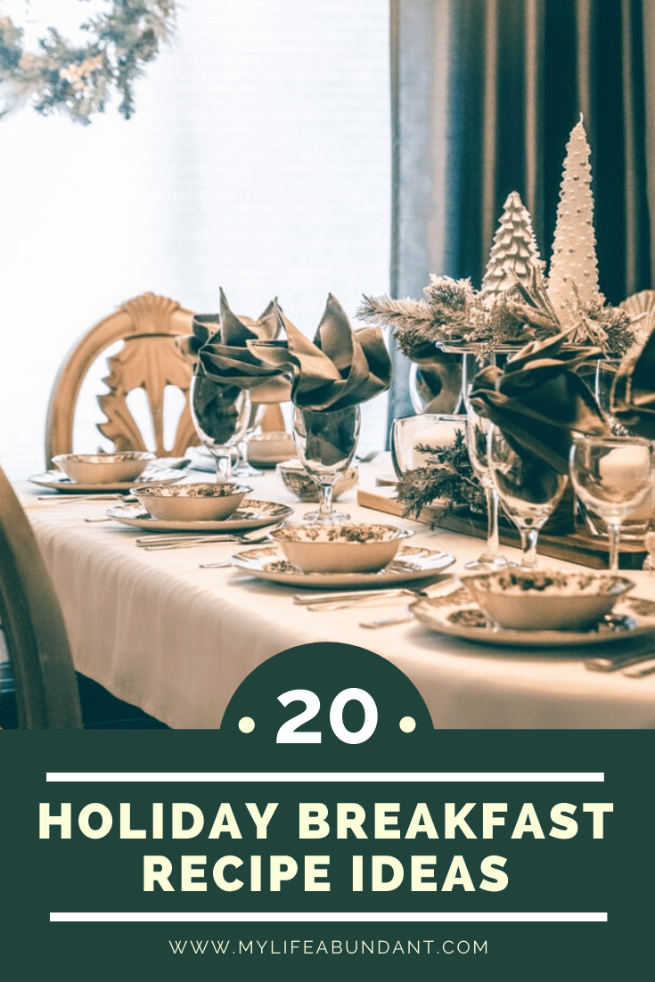 Holidays and special occasions need easy special recipes for your family and guests with a round-up of some yummy breakfast recipe ideas.