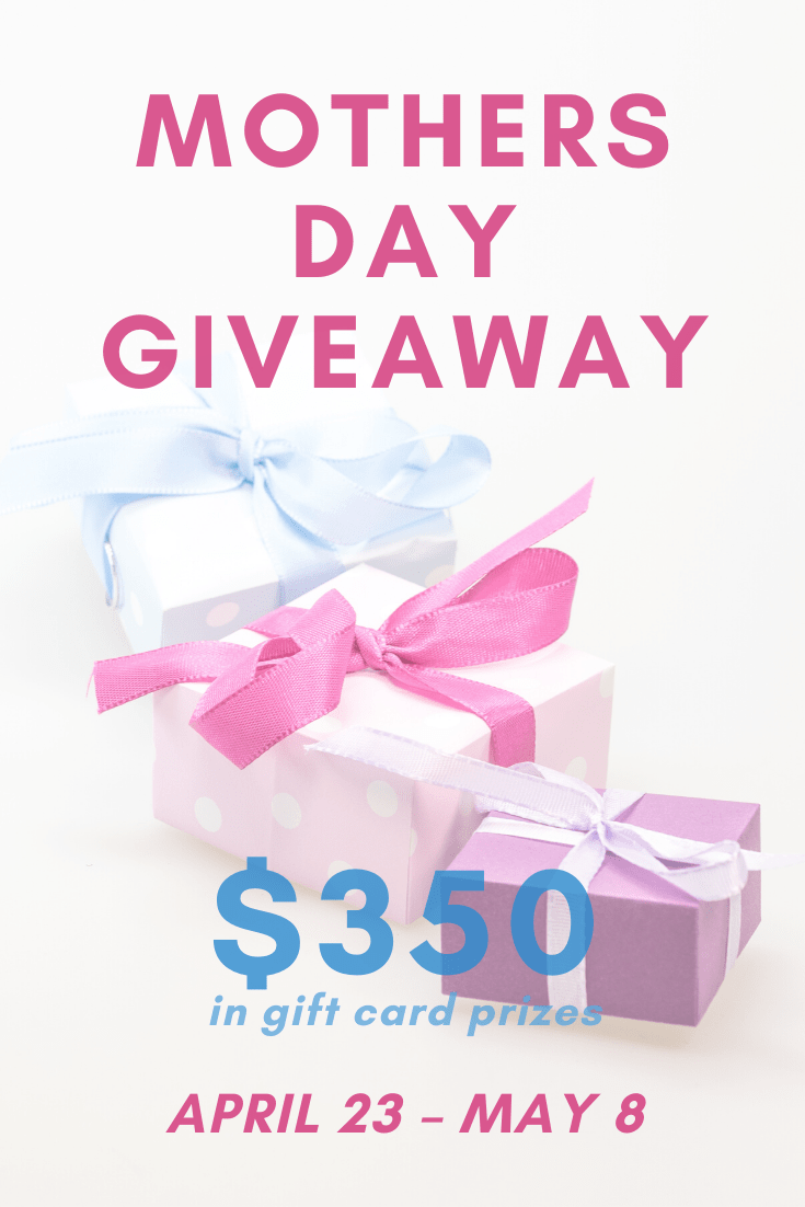 Come and enter the Mothers Day Giveaway! Enter for your chance to win gift cards
totaling $350! Winners choice of gift card #giveaway #MothersDay
#2019MothersDayGiveaway