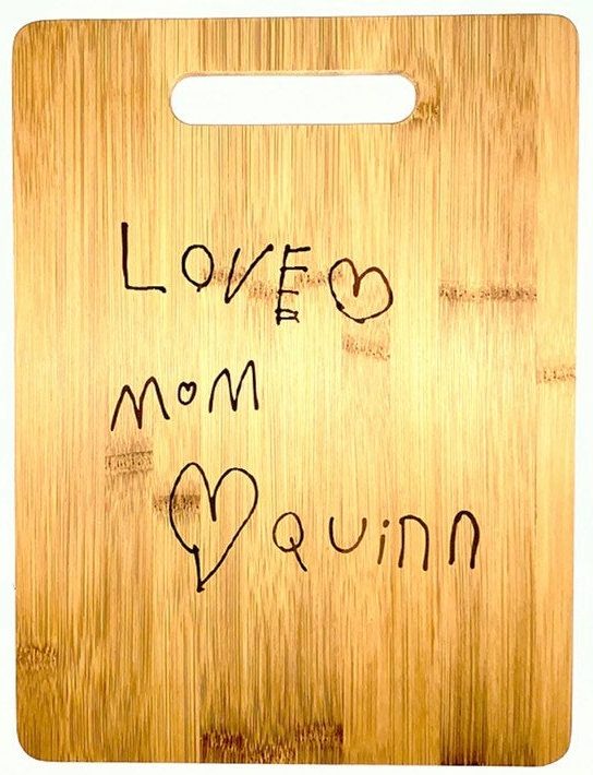 Mother's Day Gift – Personalized Cutting Board