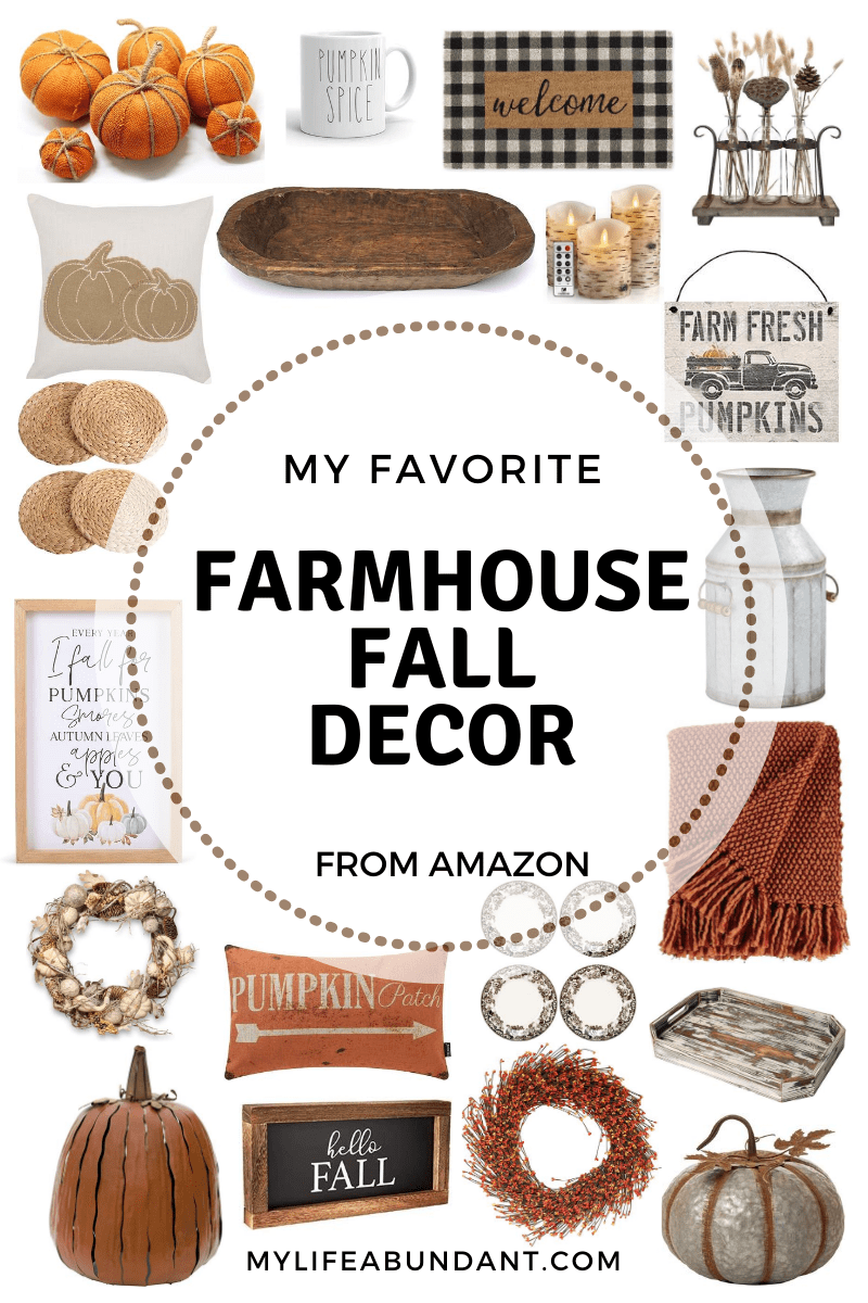 My Favorite Farmhouse Fall Decor - My Life Abundant