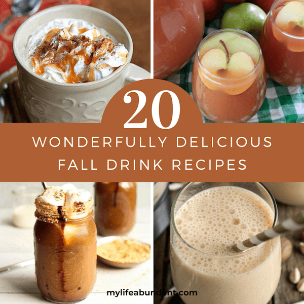 20 Wonderfully Delicious Fall Drink Recipes