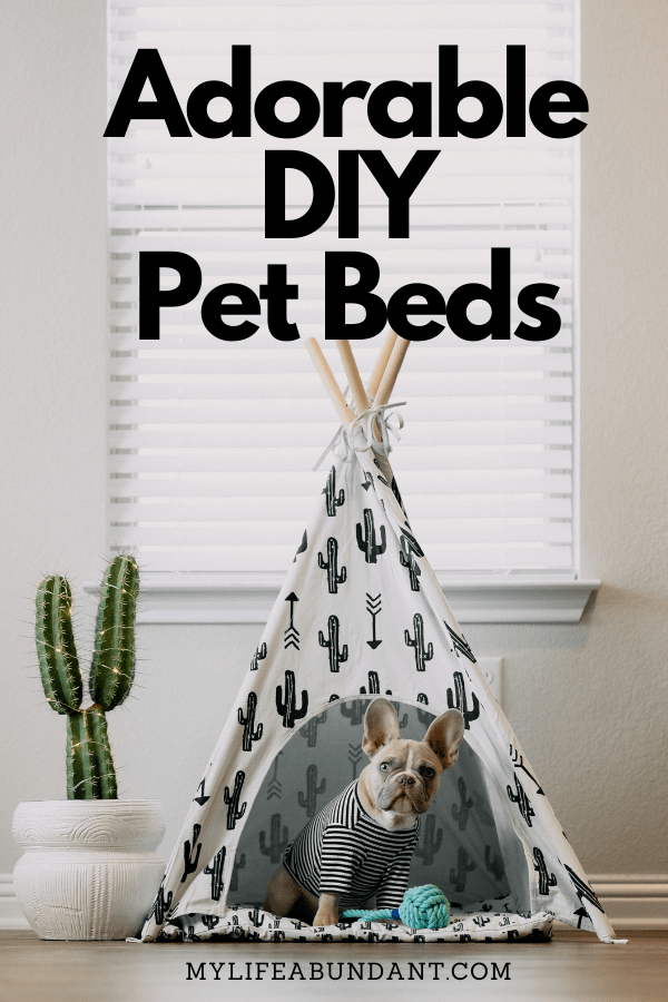 Adorable Diy Pet Beds My Life Abundant