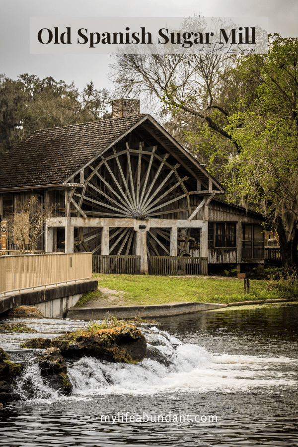 The Old Spanish Sugar Mill and Springs is not only a great place to swim and cool off but how about enjoying pancakes that you make yourself.