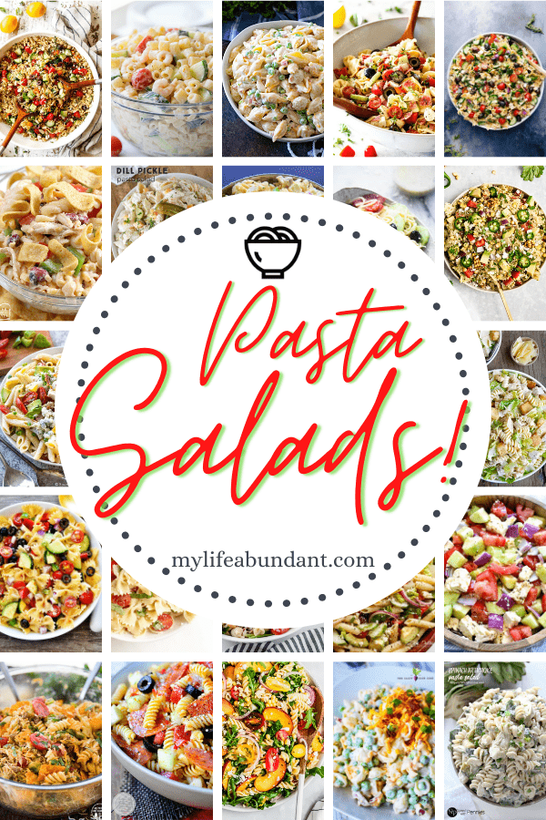 Cool pasta salads are the perfect solution to serve during the heat of summertime. Keep this list of recipes handy for your next meal and there is something for everyone's taste.