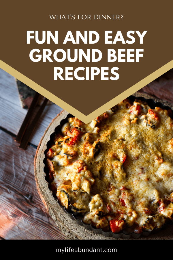 Looking for something quick to make? Grab a pound of ground beef and let me show you some lip-smacking meals with these recipes.