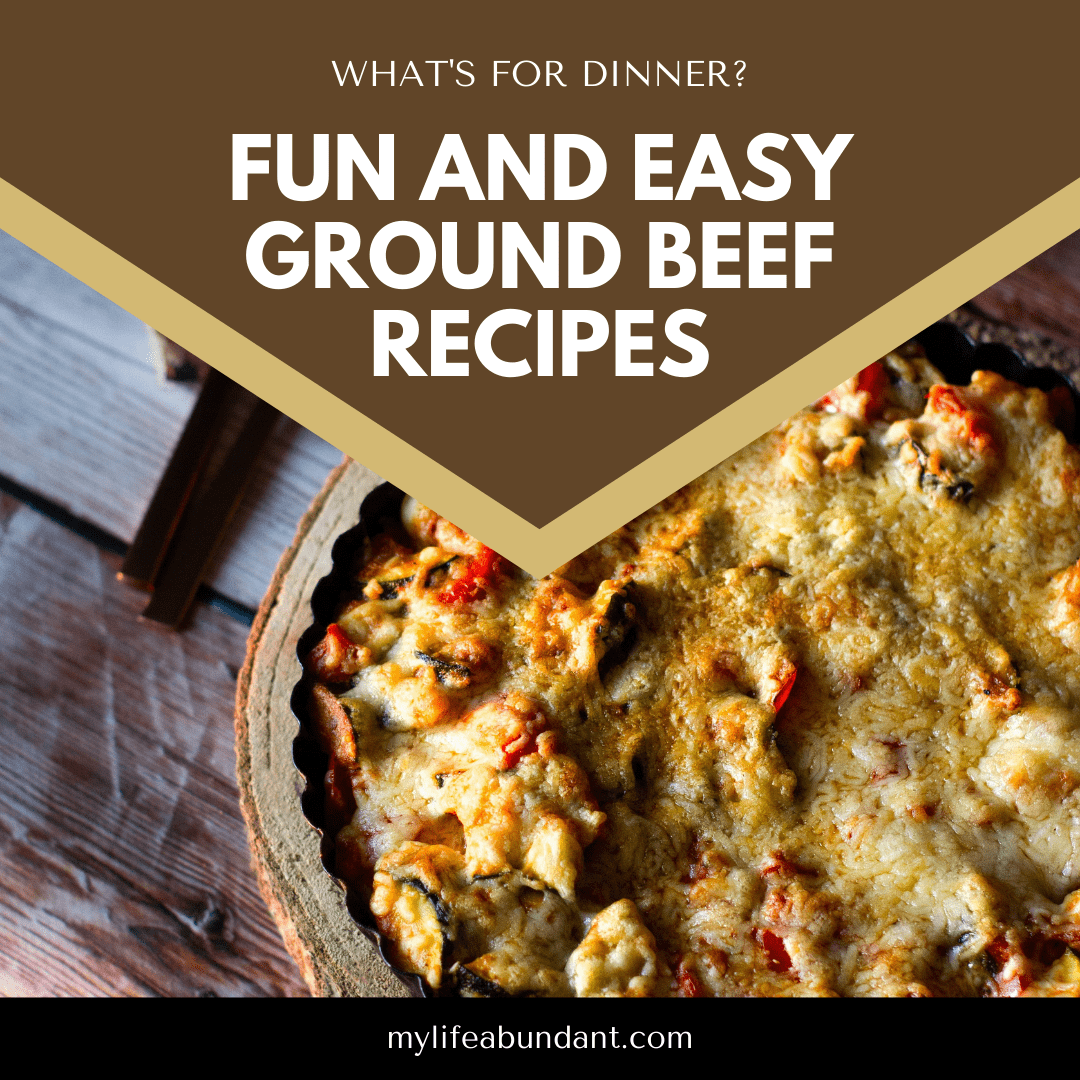 Looking for something quick to make? Grab a pound of ground beef and let me show you some lip-smacking meals with these recipes.