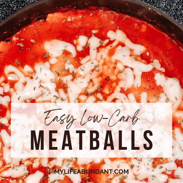 Baked low-carb juicy meatballs covered in your favorite low-carb sauce are so flavorful and tender. The perfect comfort food