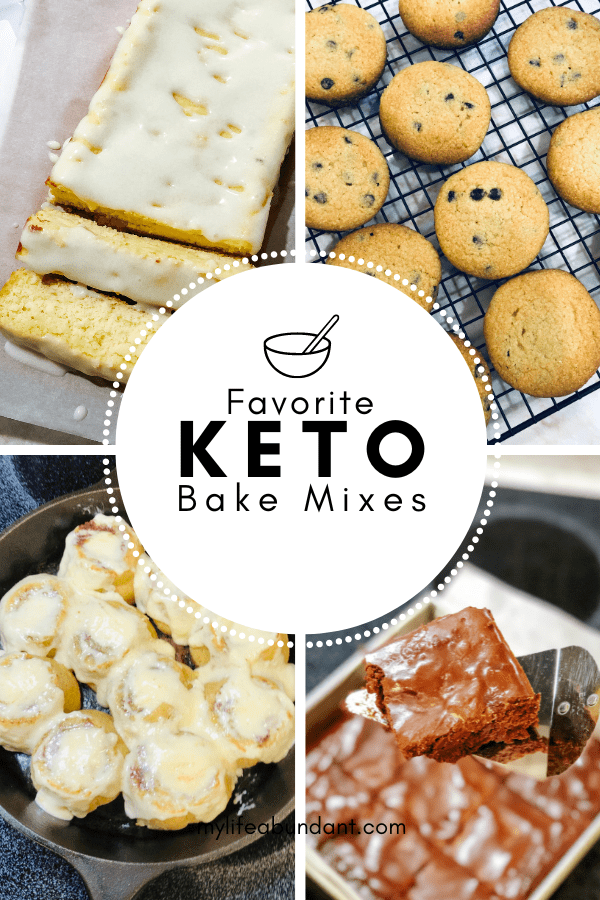 Love sweets as much as I do but low carb and keto is keeping you from enjoying that? Let me tell you about 4 baking mixes that will satisfy that sweet tooth.