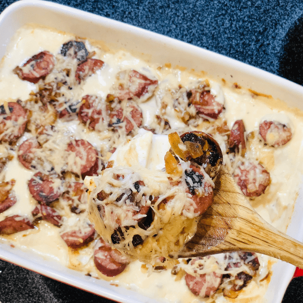 Low Carb Sausage & Cabbage - My Life Abundant