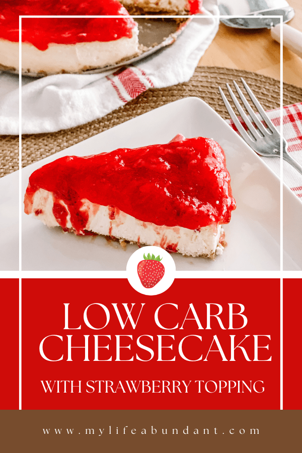 Looking for a great-tasting cheesecake but in a low-carb version. This recipe will satisfy that cheesecake craving.