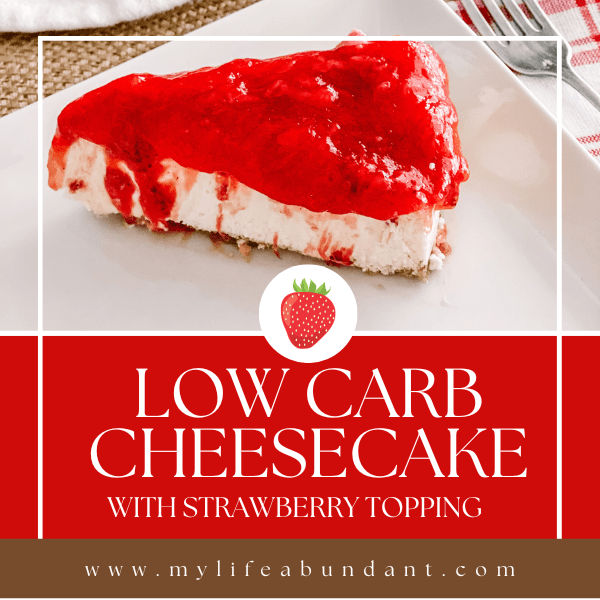 Looking for a great-tasting cheesecake but in a low-carb version. This recipe will satisfy that cheesecake craving.