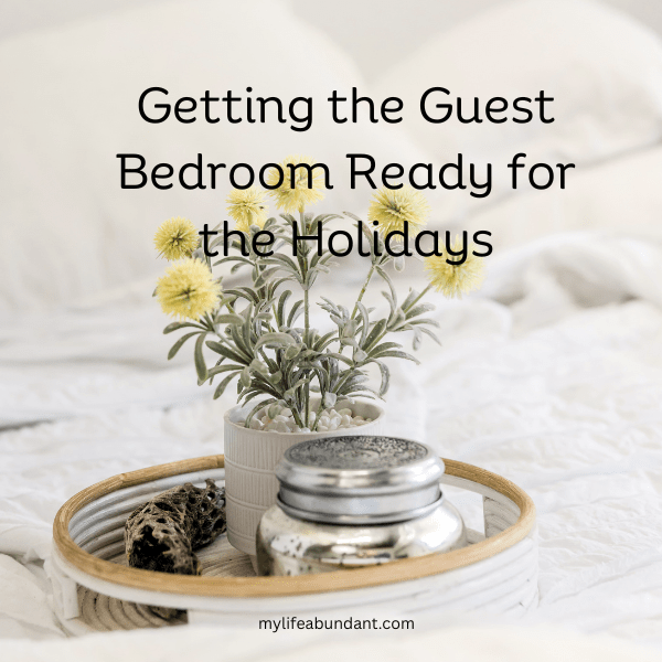 A list of some of the best essentials to set up your guest bedroom like a hotel suite to help guests feel pampered and relaxed.