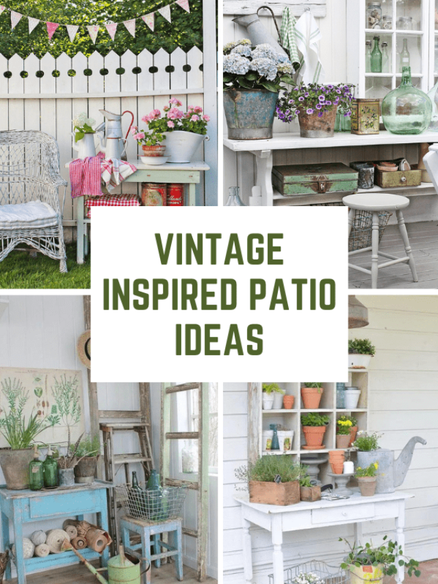 Vintage Inspired Patio Ideas