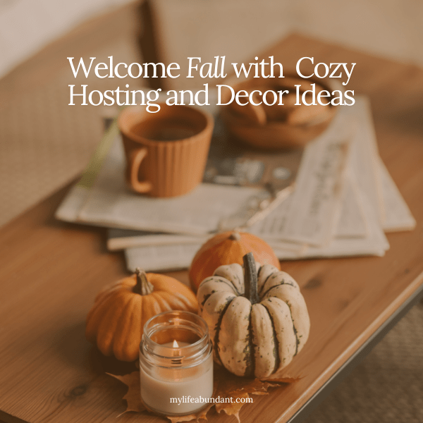 Create a welcoming space perfect for gathering with loved ones and celebrating the beauty of fall with items from Etsy.