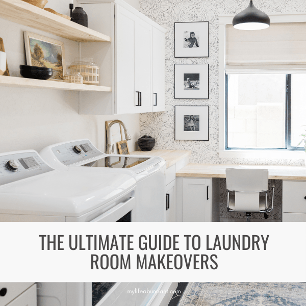 Need ways to update your laundry room or need some inspiration to update that outdated laundry room? Then look no further.