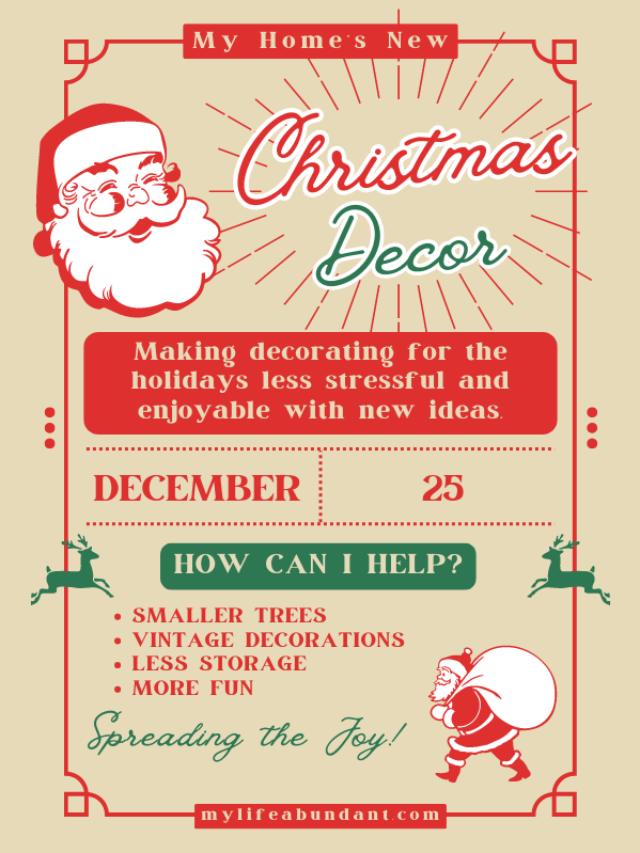 Making Christmas Decor Easier