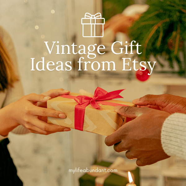 With a little help from Etsy, I have found so many different gift ideas for those who love vintage items.