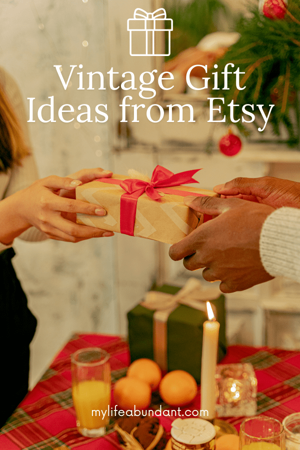 With a little help from Etsy, I have found so many different gift ideas for those who love vintage items.