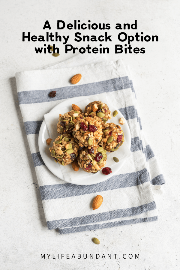 Protein bites are the perfect healthy solution and easy to make for that afternoon boost to finish out the day.