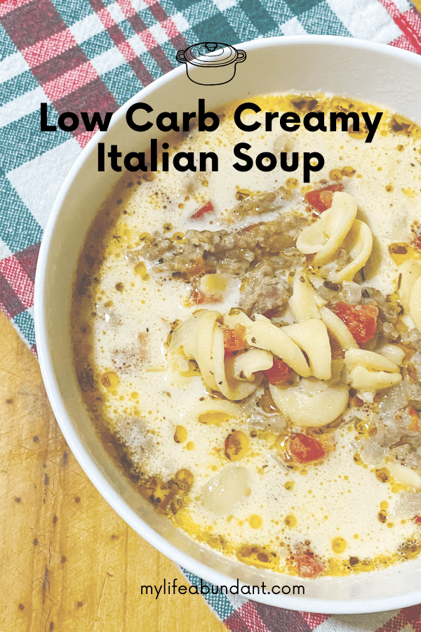 Low Carb Creamy Italian Soup is the ultimate comfort food that doesn’t compromise on flavor or health.