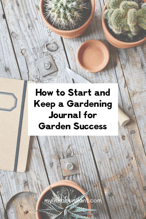 Garden success consists of consistency. And the best way to do that is with a garden planner to record your progress.