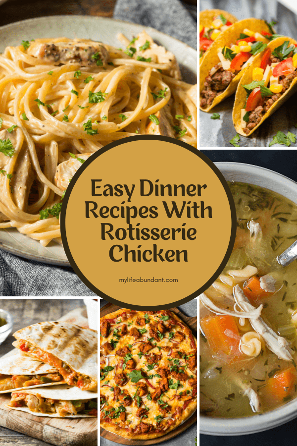 When it comes to quick and delicious dinners with simple ingredients, try these easy rotisserie chicken recipes.