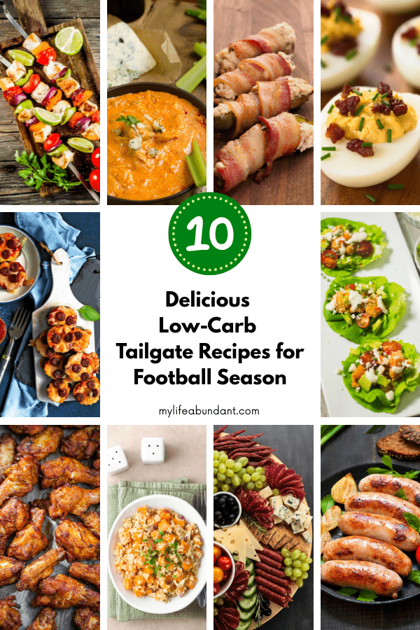 Cheer on your team without the carb overload with these 10 delicious low-carb tailgate recipes.