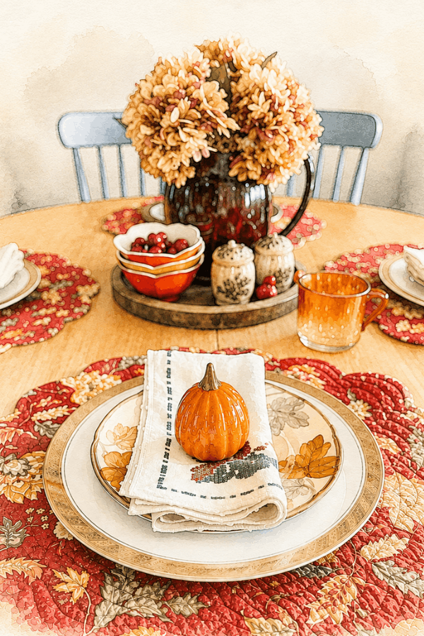 Fall Table Scape