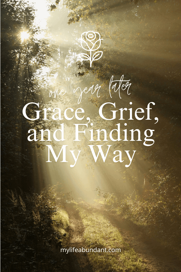 An honest look at my first year as a widow, what my faith has taught me through it, and why I'm slowing down on the blog but not stopping anytime soon.