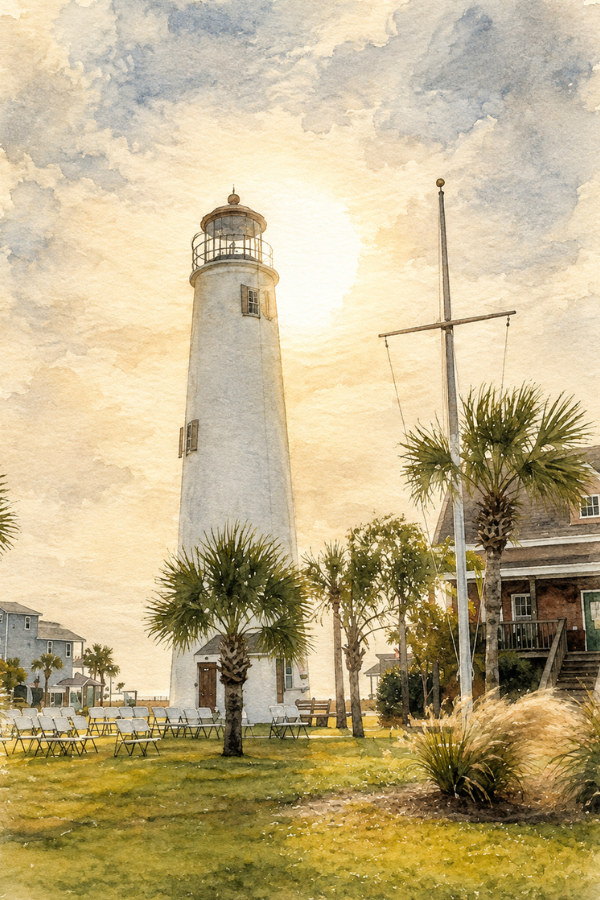 lighthouse St George island