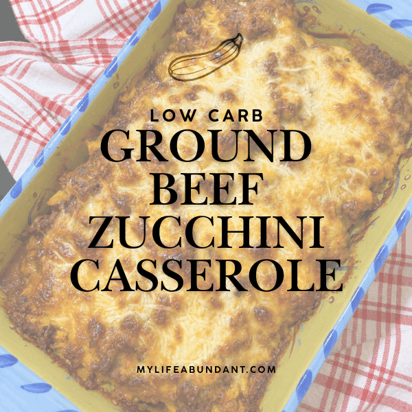 This cheesy ground beef zucchini casserole layers seasoned meat, fresh zucchini, and melted mozzarella into a hearty, low-carb dinner that comes together easily.
