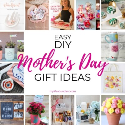 Looking for a special gift to make for Mother's Day? Keepsake and pampering ideas Mom will sure to love!